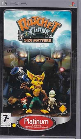 Ratchet and Clank Size Matters Platinum - PSP (B Grade) (Used) (eng)